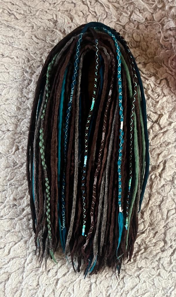 Vele kleuren en structuren wol dreads te koop!, Sieraden, Tassen en Uiterlijk, Uiterlijk | Haarverzorging, Ophalen of Verzenden