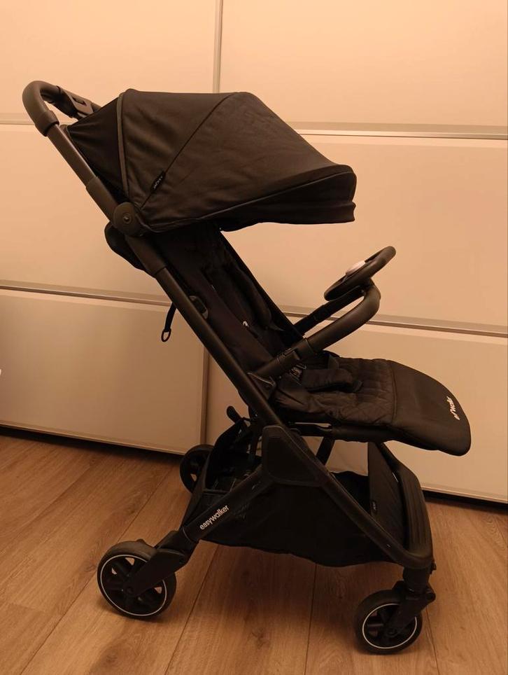 Easywalker Jackey buggy - zwart, Kinderen en Baby's, Kinderwagens en Combinaties, Gebruikt, Kinderwagen, Overige merken, Ophalen