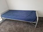 Logeerbed incl. matras 90 x 200, Ophalen, Gebruikt, 90 cm, Eenpersoons