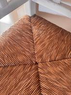 Vintage Stoel met Riet Zitting, Ophalen of Verzenden, Gebruikt, Hout
