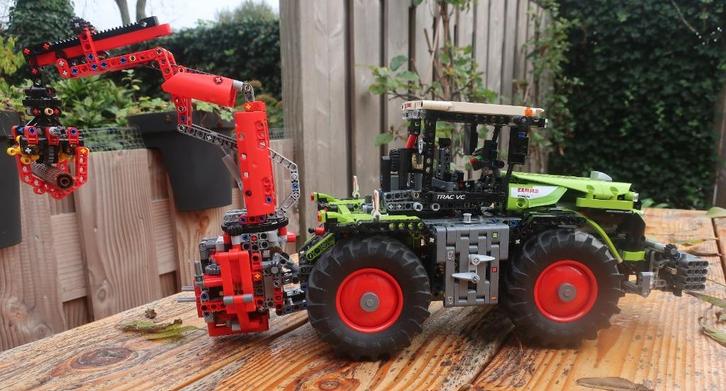 Lego Technic 42054 Claas Xerion 5000 Trac VC, Kinderen en Baby's, Speelgoed | Duplo en Lego, Zo goed als nieuw, Lego, Complete set