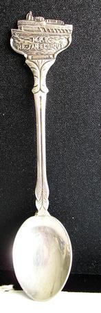 Zilveren theelepeltje cruiseschip Mr. Jan Elshout, Antiek en Kunst, Ophalen of Verzenden, Zilver