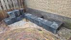 U- elementen, Tuin en Terras, Tegels en Klinkers, Ophalen, Gebruikt, Beton, Overige typen