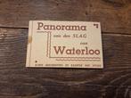 Boekje Panorama van de slag van Waterloo, begin 1900, Antiek en Kunst, Ophalen of Verzenden