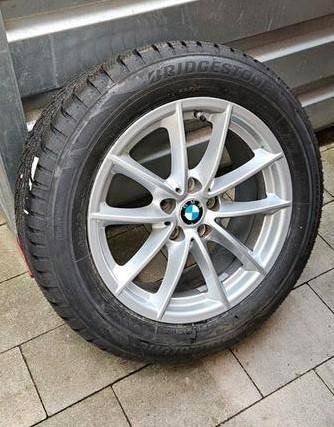 Winterbanden BMW 5x112 520 530 G30 Styling 618 + stuur, Auto-onderdelen, Overige Auto-onderdelen, BMW, Ophalen
