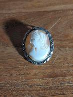 Zilveren camee., Sieraden, Tassen en Uiterlijk, Antieke sieraden, Ophalen of Verzenden, Broche