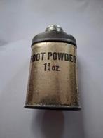 Foot powder 1944, Ophalen of Verzenden, Landmacht, Nederland, Overige typen