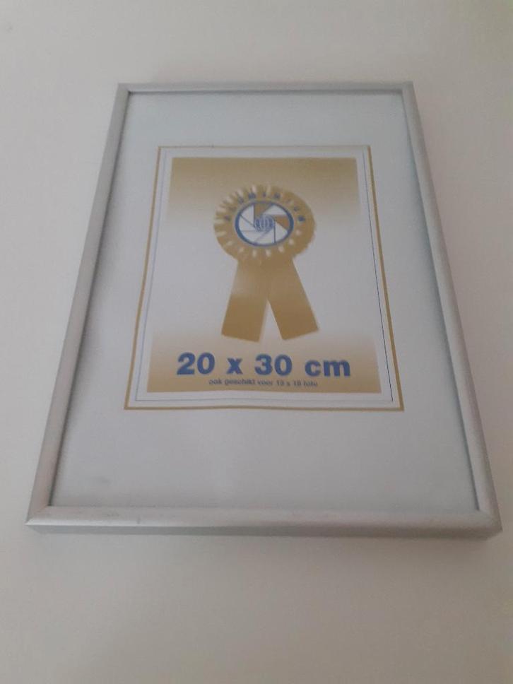 Fotolijst* 20 x 30, aluminium lijst, Audio, Tv en Foto, Fotografie | Fotolijsten, Gebruikt, Ophalen of Verzenden