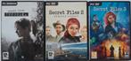 SECRET FILES: Tunguska + Puritas Cordis + Secret Files III, Avontuur en Actie, 1 speler, Nieuw, Eén computer