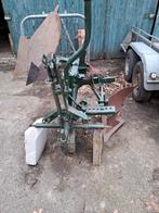 Schaarploeg uit 1956 - Oldtimer ploeg, Ophalen