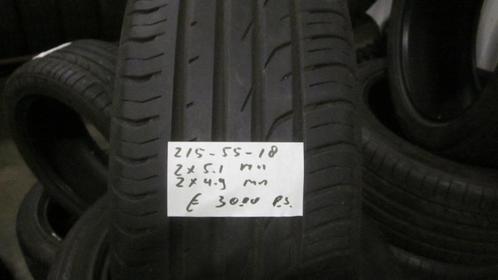 215 55 18 Continental ContiPremiumContact 2 zomerbanden, Auto-onderdelen, Banden en Velgen, Band(en), Zomerbanden, 18 inch, 215 mm