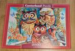 Castorland puzzel 2000 stukjes  Uilen, Ophalen of Verzenden, Meer dan 1500 stukjes, Zo goed als nieuw, Legpuzzel