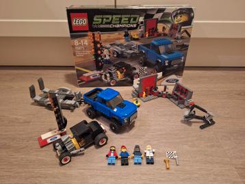 lego speed champions 75875 - Ford F-150 Raptor & Ford Model  beschikbaar voor biedingen