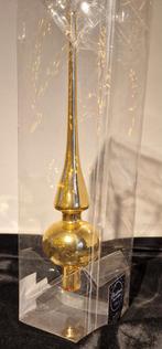 Gouden kerstboom piek., Diversen, Kerst, Ophalen of Verzenden, Zo goed als nieuw