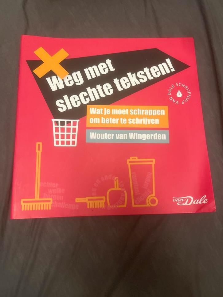 Weg met Slechte Teksten! - Wouter van Wingerden, Boeken, Advies, Hulp en Training, Zo goed als nieuw, Ophalen of Verzenden