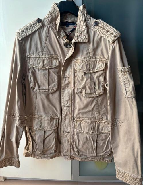 Tommy Hilfiger heren jack jas beige maat M origineel, Kleding | Heren, Jassen | Zomer, Zo goed als nieuw, Maat 48/50 (M), Beige