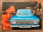 Folder Ford 12M (Taunus) uit 1965, Ophalen of Verzenden, Gelezen, Ford