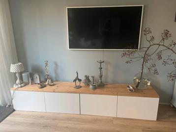 Dressoir / tv meubel / BESTA kast IKEA met plank - afbeelding 3