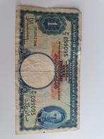 Zeldzaam 1 Dollar Bankbiljet Malaya 1941, Ophalen of Verzenden, Buitenland, Bankbiljetten