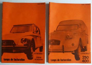 Citroën Dyane en 250/400 werkplaatsboeken Frans 1981 beschikbaar voor biedingen