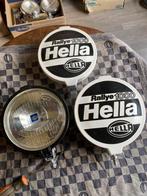 Oldtimer 2 Hella verstralers type Rallye 1000 met covers, Auto-onderdelen, Ophalen of Verzenden, Gebruikt