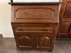 Hoek secretair eiken, Huis en Inrichting, Ophalen, Gebruikt, Eiken