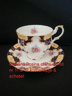 Queens Rosina china co ltd nr 11 en 12. Kop & schotel €15, Ophalen of Verzenden