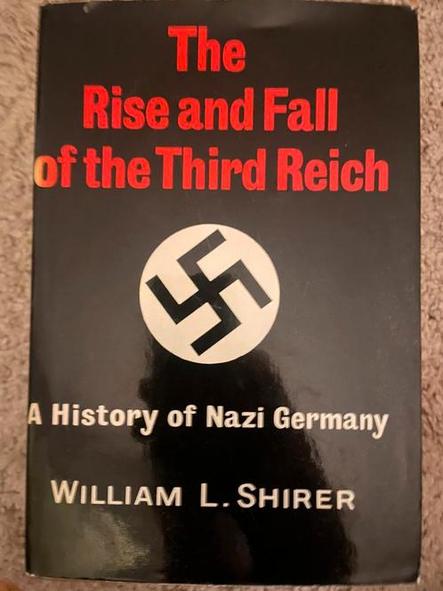 The Rise and Fall of the Third Reich – William L. Shirer, Boeken, Politiek en Maatschappij, Gelezen, Europa, Ophalen of Verzenden