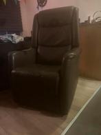 Sta op stoel bruin hukla, Ophalen of Verzenden, Zo goed als nieuw, 50 tot 75 cm, Leer