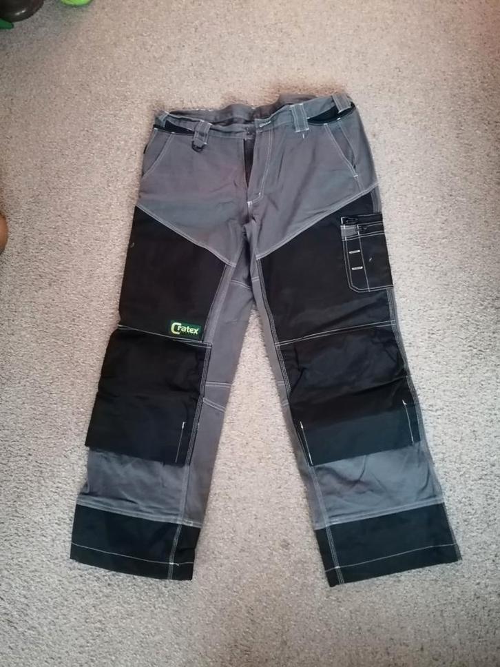 Cratex Werkbroek Maat 56 - Zo goed als nieuw!, Kleding | Heren, Broeken en Pantalons, Zo goed als nieuw, Maat 56/58 (XL), Grijs