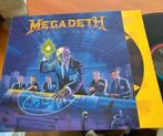 MEGADETH LP RUS IN PEACE 1990 EUROPE, Cd's en Dvd's, Vinyl | Hardrock en Metal, Ophalen of Verzenden, Zo goed als nieuw