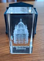 Nieuw in doos: 3D glasblok FRAUENKIRCHE DRESDEN, Antiek en Kunst, Antiek | Glas en Kristal, Ophalen of Verzenden