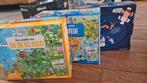 3 educatieve puzzels in topstaat!, Ophalen of Verzenden, Meer dan 50 stukjes