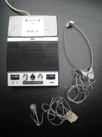 Grundig dicteerapparaat EN3 met cassettes, voetpedaal etc., Audio, Tv en Foto, Bandrecorders, Ophalen of Verzenden, Bandrecorder