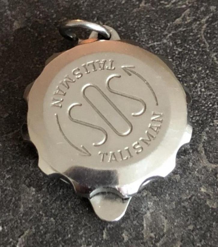 SOS Talisman - hanger: 1x Weegschaal en 1x Ram, Sieraden, Tassen en Uiterlijk, Kettinghangers, Gebruikt, Overige materialen, Zilver
