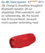 Jbl box charge 6, JBL, Overige typen, Nieuw, Ophalen of Verzenden