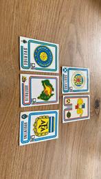 5 x panini 1974 logo’s, Verzamelen, Ophalen of Verzenden, Zo goed als nieuw, Buitenlandse clubs, Poster, Plaatje of Sticker