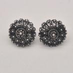 Zeeuwse Knoop Oorclips - 800 Zilver, Gebruikt, Verzenden, Knopjes of Stekers, Zilver