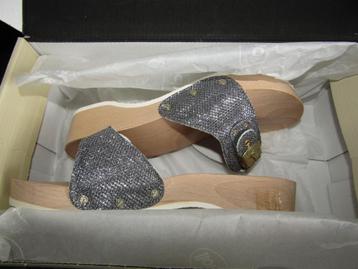 Scholl Iconic Pescura sparkling silver mt 38 Nieuw Dr Scholl beschikbaar voor biedingen