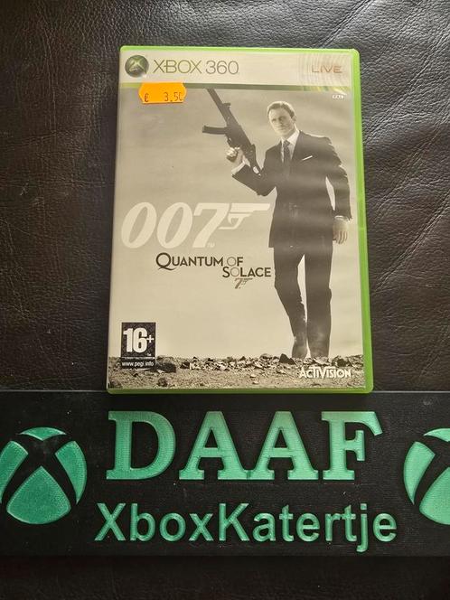 007 quantum of solace - xbox 360, Spelcomputers en Games, Games | Xbox 360, Zo goed als nieuw, Avontuur en Actie, 1 speler, Ophalen of Verzenden