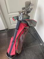 Golftas met clubs, Sport en Fitness, Golf, Overige merken, Set, Gebruikt, Ophalen of Verzenden