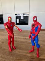 Spiderman & Ironman Actiefiguren - 20cm, Ophalen, Zo goed als nieuw