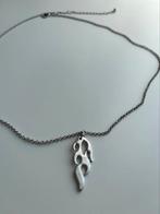 ketting zilverkleurig, Kunststof, Verstelbaar, Nieuw, Ophalen of Verzenden
