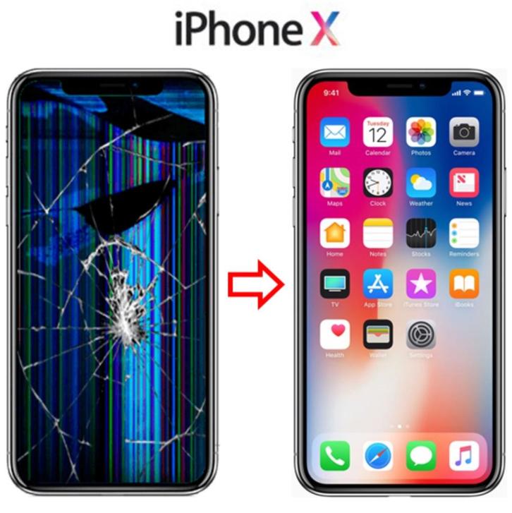 Apple iphone X XR XS MAX OLED glas scherm reparatie, Telecommunicatie, Mobiele telefoons | Toebehoren en Onderdelen, Nieuw, Apple iPhone