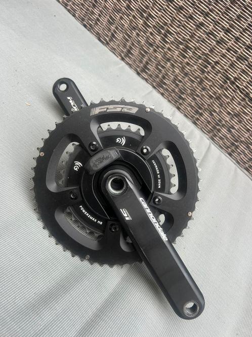 Cannondale Hollowgram SI Crankset FSA Power2Max NG 52/36T, Fietsen en Brommers, Fietsonderdelen, Zo goed als nieuw, Racefiets