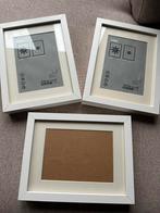 Ikea Ribba fotolijst wit 3 stuks 18 x 24 cm, Ophalen, Gebruikt