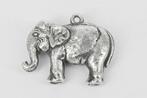 VERZILVERDE  OLIFANT HANGER, Ophalen of Verzenden, Zilver