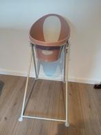 Shnuggle babybadje roze met standaard, Zo goed als nieuw, Badje, Standaard, Ophalen