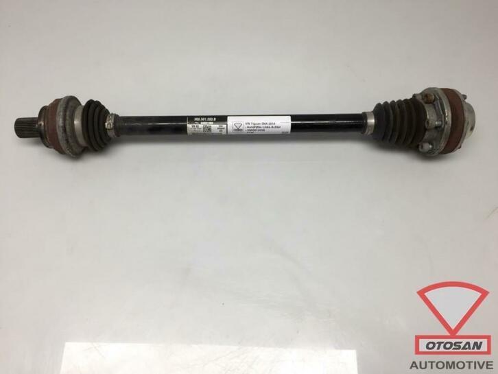 vw tiguan 5na 2018 aandrijfas links achter 3q0501203b, Auto-onderdelen, Remmen en Aandrijving, Volkswagen, Gebruikt, Ophalen of Verzenden