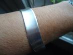 zware massieve echt zilveren klemarmband esprit 43 gram, Ophalen of Verzenden, Zo goed als nieuw, Zilver, Zilver